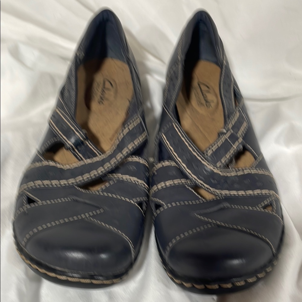 Clarks Women's Navy Shoes
